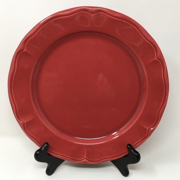 Varages Dining Made In France 4 French Burgundy Dinner Plates